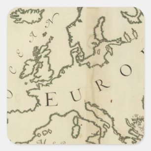 Adesivo Quadrado Europa 44