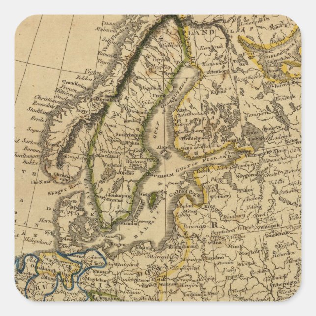 Adesivo Quadrado Europa 9 (Frente)