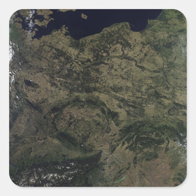 Adesivo Quadrado Europa Central (Frente)