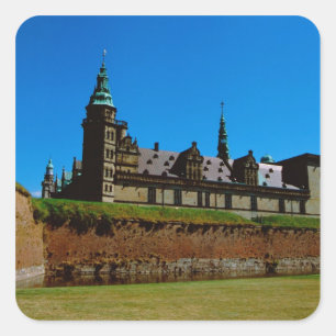 Adesivo Quadrado Europa, Dinamarca, Helsingor também conhecido(a) c