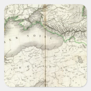 Adesivo Quadrado Europa do sudeste