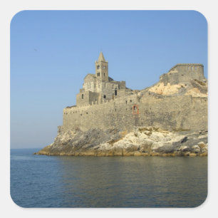 Adesivo Quadrado Europa, Itália, Portovenere também conhecido como
