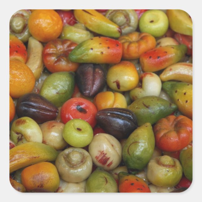 Adesivo Quadrado Europa, Itália, Sicília, Taormina. Tradicional (Frente)