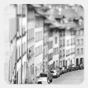 Adesivo Quadrado Europa, Suíça, Berna. Edifícios da Cidade Velha