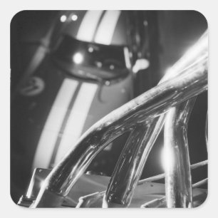 Adesivo Quadrado Europa, Suiça, Genebra. Show Automóvel de Genebr