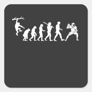 Adesivo Quadrado Evolução Americana Do Futebol