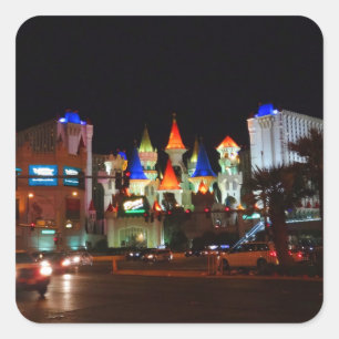 Adesivo Quadrado Excalibur Hotel #5 Stickers