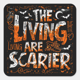 Adesivo Quadrado ExDesigner | Personalização | Dia das Bruxas