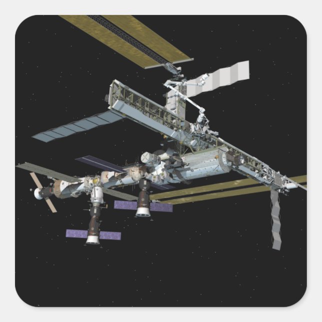 Adesivo Quadrado Exibição gerada por computador 19 (Frente)