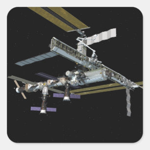 Adesivo Quadrado Exibição gerada por computador 19