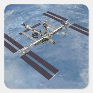 Adesivo Quadrado Exibição gerada por computador 22