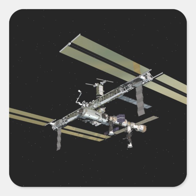 Adesivo Quadrado Exibição gerada por computador 23 (Frente)