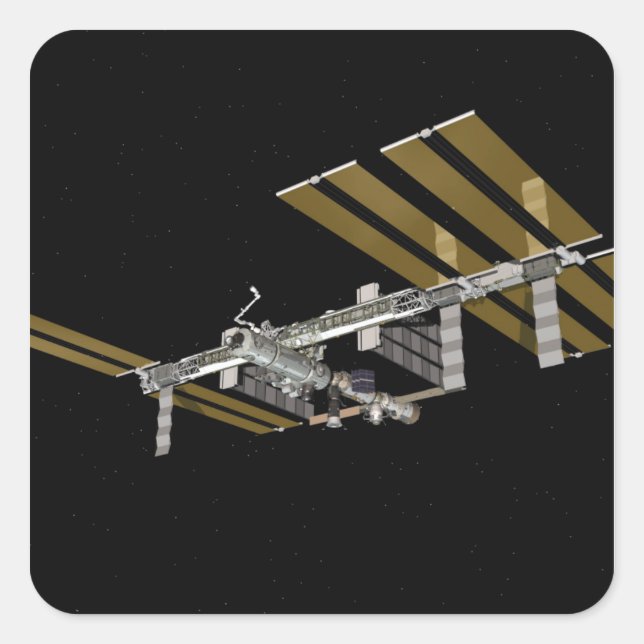 Adesivo Quadrado Exibição gerada por computador 25 (Frente)