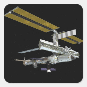 Adesivo Quadrado Exibição gerada por computador 26