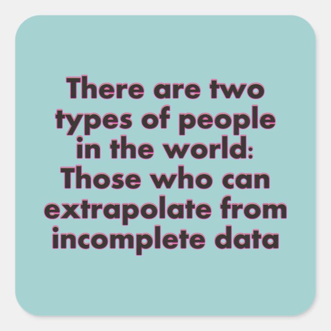 Adesivo Quadrado Extrapolar Isto... (Frente)