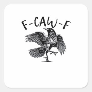 Adesivo Quadrado F Caw F Estilo Clássico Essencial