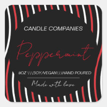 Fabricante de Velas Veganas de Hortelã Natalino