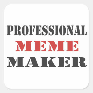 Adesivo Quadrado Fabricante profissional de Meme