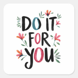 Adesivo Quadrado Faça Por Você