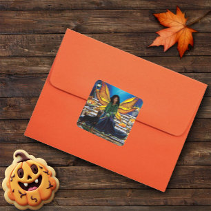 Adesivo Quadrado Fairy Guardian