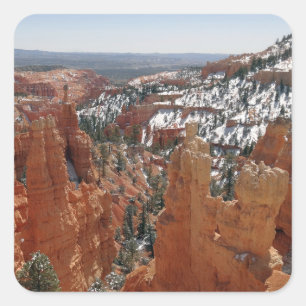 Adesivo Quadrado Fairyland Canyon no Parque Nacional do Bryce Canyo