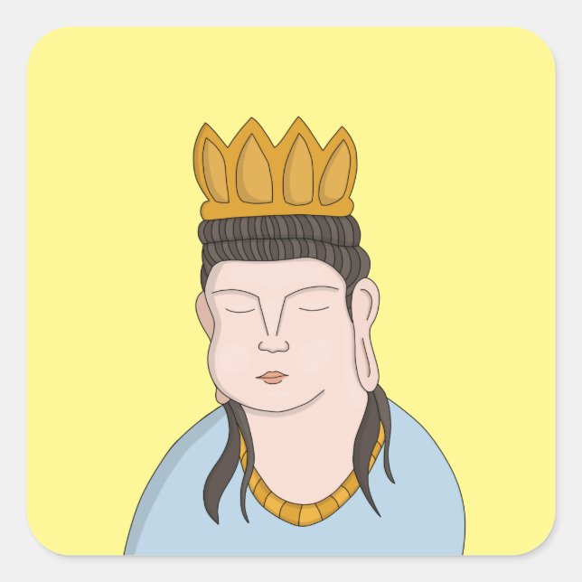 Adesivo Quadrado Faith Square Sticker (Frente)