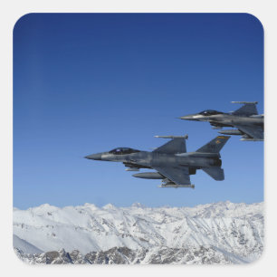 Adesivo Quadrado Falcons de combate do F-16 da força aérea de E.U