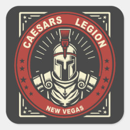 Adesivo Quadrado Fallout New Vegas Legião de César