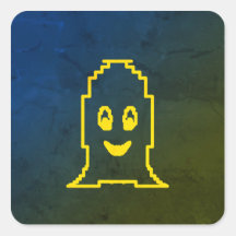 Fantasma bonito sorridente