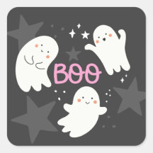 Fantasmas Fofos Halloween BOO