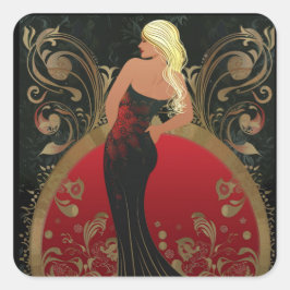 ADESIVO QUADRADO FASHION-ESQUE #4