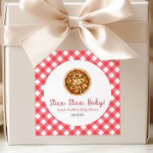 Fatia, Fatia, Bebê! Chuveiro de Bebê Pizza