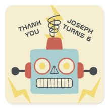 Favor de Aniversário do Antique Toy Robot