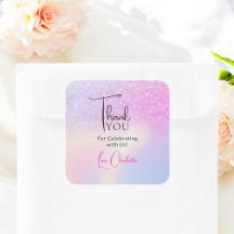 Favor de Chuveiro de Noiva Brilhante Rosa Roxo Agr