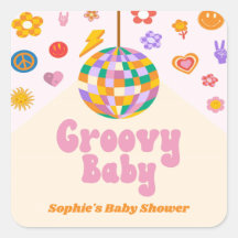Favor do Chá de fraldas de bola Disco do Groovy Re