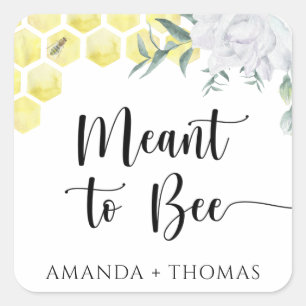 Adesivo Quadrado Favos - Destinados a ser