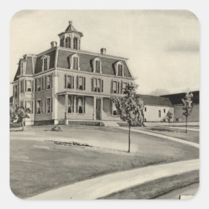 Adesivo Quadrado Fazenda da cúpula