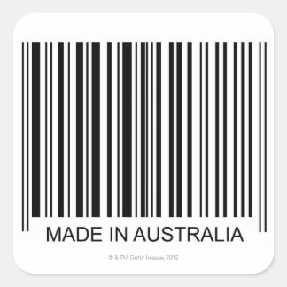 Adesivo Quadrado Feito na Austrália