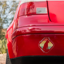 Adesivo Quadrado Felicidade tem patas Design