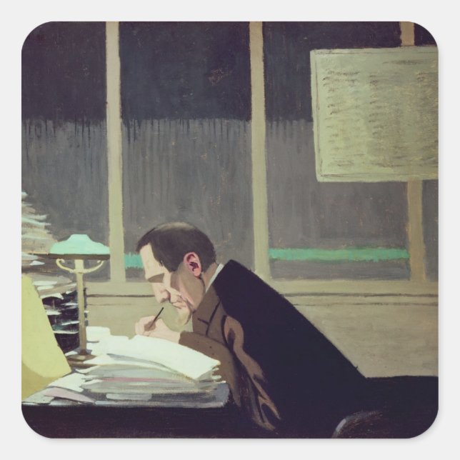 Adesivo Quadrado Felix Feneon em "La Revue Blanche", 1896 (Frente)