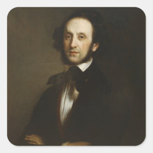 Adesivo Quadrado Felix Mendelssohn