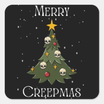 Feliz Creepmas Tree Square
