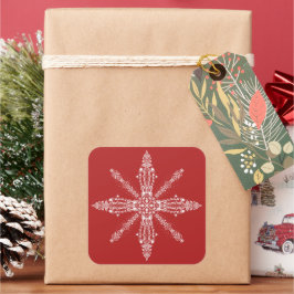 Adesivo Quadrado Feliz Natal Palavras e Imagens Escondidas