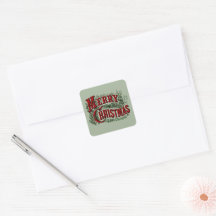 Feliz Natal - Verde e Vermelho