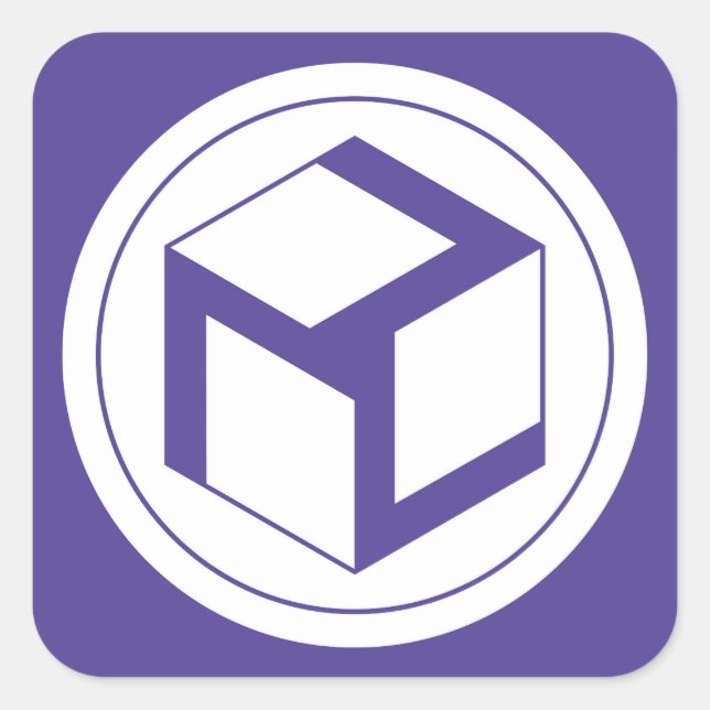 Adesivo Quadrado Female Antahkarana - Yin Antahkarana (Frente)