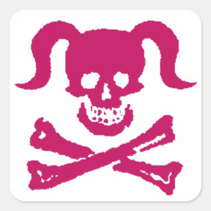 Adesivo Quadrado Feminino sujo