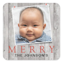 Feriado de Feliz de Fotografias com Fixação Rústic