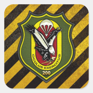 Adesivo Quadrado Fernspählehrkompanie 200 [FSLK200]