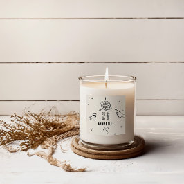 Adesivo Quadrado festa de aniversário de 30 anos com puxador de mão