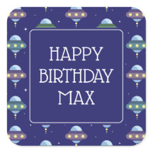 Festa de aniversário de Espaço de OVNI